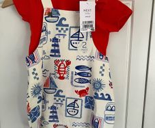 Next Baby boy romper