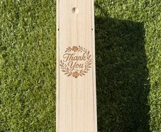 Thank You Wooden Wine Box / Gift Box