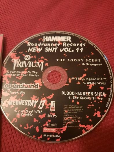 ROADRUNNER: 6 Track CD Promo from 2005 (Autographed by original Trivium line-up)