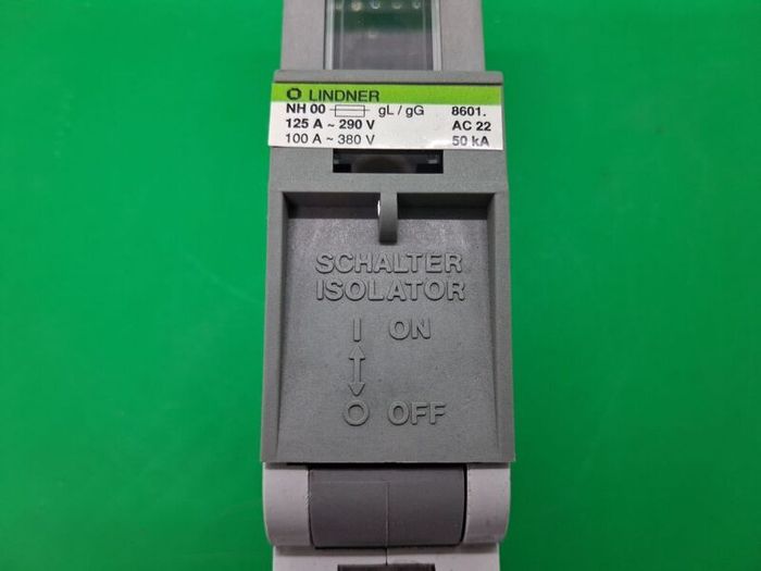 Postage Lindner Fuse Switch 125a NH00 Linocur 8601