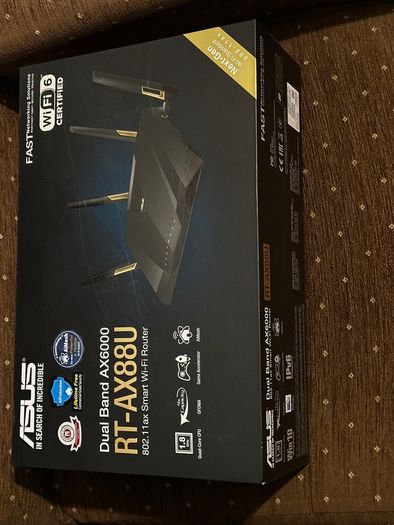 Asus Rt-ax88u Ax6000 Wifi 6