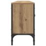 TV Cabinet with Drawer Artisan Oak 200x25x44 cm Engineered Wood Image 6