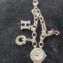 Thomas Sabo Charm Club wristwatch in sterling silver featuring a unique bracelet with 6 charms included Image 5