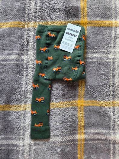 6-12m, With Tags Jojo Maman Bebe Extra Thick Leggings with Trackors