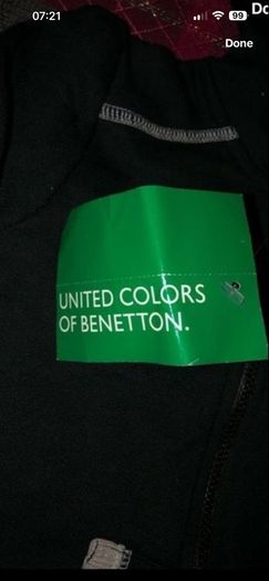 Boys BNWT benetton hoodie age 4