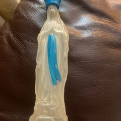 Vintage 60's/70's Lourdes Holy Water Bottle.