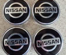 Nissan Centre Caps (60mm) FREE POST