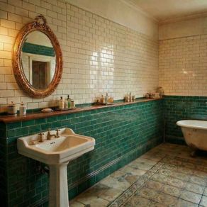 Nice quality oval mirror