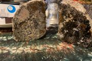 Mineral stone bookends free postage