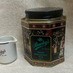 Dublin advertising  Tea Caddy and Jug