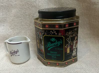 Dublin advertising  Tea Caddy and Jug