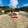 Zen stone, ZEN Pebble, Zen pebbles, Zen sand. Image 2