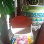 Antique Italian cermic salt cellar or tea bag caddy Image 5