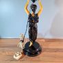 Vintage Cast Iron Lamp 1950s / 60s Image 5