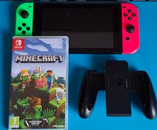 Switch w/Minecraft Game