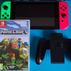 Switch w/Minecraft Game