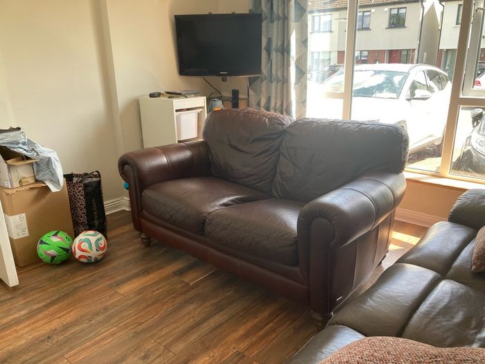 Quality  Italian Natuzzi" leather sofa