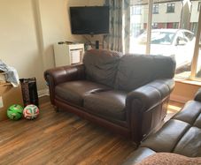 Quality  Italian Natuzzi" leather sofa