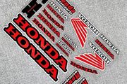 Honda Motorcycle stickers logo Bike Helmet decal cb650r cbr forza pcx 125 x adv 350 750 nc750x cb500x hornet 600 shadow