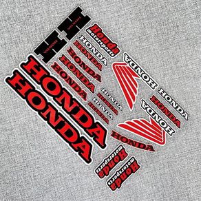 Honda Motorcycle stickers logo Bike Helmet decal cb650r cbr forza pcx 125 x adv 350 750 nc750x cb500x hornet 600 shadow