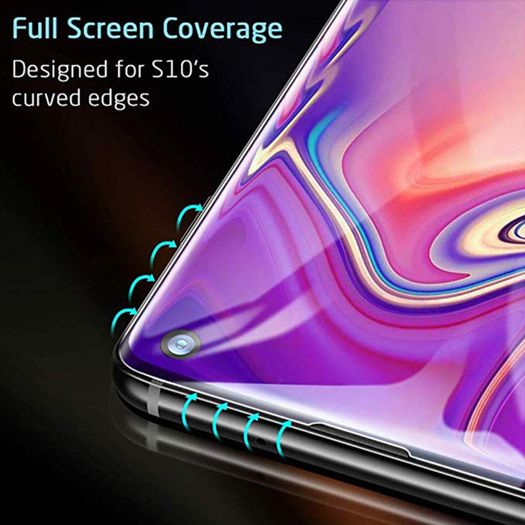 Tempered glass For Samsung galaxy S10 5G screen protector fingerprint Unlock film Full cover