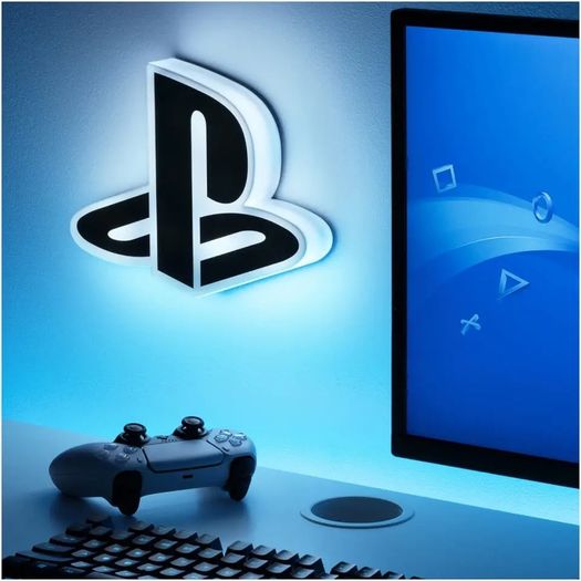 PlayStation logo light