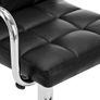 Bar Stools 2 pcs Black Faux Leather Image 8