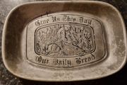 Vintage Pewter York plate