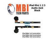 iPad Mini 1 2 3 Replacement Headphone 3.5mm Audio Jack Flex Cable Black 2nd 3rd