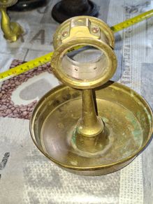 Antique Brass Napkin Holder. 1940s, Postage Available or Collection