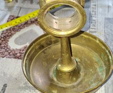 Antique Brass Napkin Holder. 1940s, Postage Available or Collection