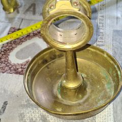 Antique Brass Napkin Holder. 1940s, Postage Available or Collection