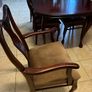 Solid mahogany Dining Table and 5 chairs Image 3