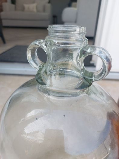 glass jugs x 2