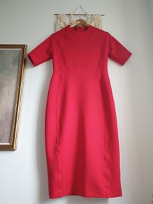 M&s Red Dress Size Uk 12