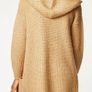 Open Front Cardigan With Hood Image 2
