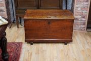 19th Century Cherry Wood Blanket Chest
