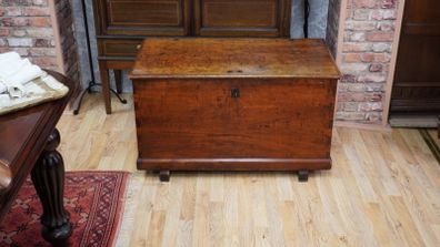 19th Century Cherry Wood Blanket Chest