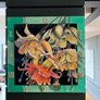 Hand made stained glass wall clock Image 5