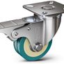 Castor Wheels with Brake Heavy Duty Swivel Wheels for Furniture 50mm + Screws 200KG Image 6