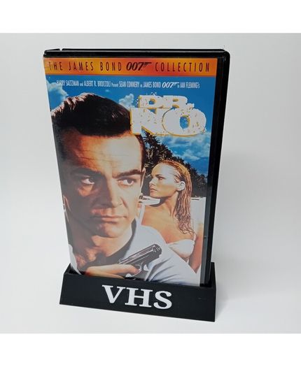 007 Dr No Vhs Tape - New Sealed James Bond Movie - Rare Retro