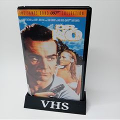 007 Dr No Vhs Tape - New Sealed James Bond Movie - Rare Retro