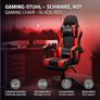 Massage Gaming Chair with foot rest Racing Gamer Chair Office chair gaming chair with Armrest Image 6
