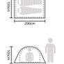 2 Person Black Out Tent (Brand New, never used) Image 4