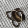 Trinity knot sterling silver vintage ring Image 3