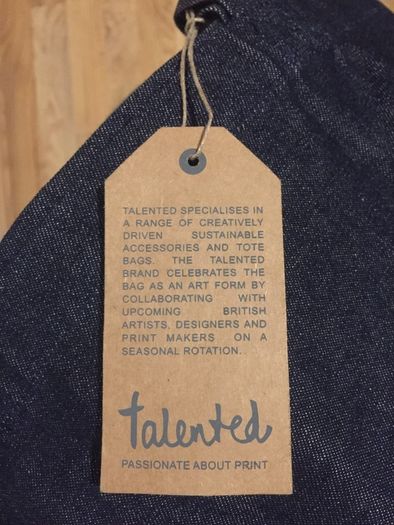 Talented Denim Carrier Bag NEW