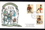 1980 Ireland Irish Music &amp; Dance Commemorative Stamps Illustrated Hibernian First Day Cover (FDC) with An Rath Co Chorca (Charleville, Co. Cork) Steele cancel