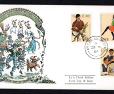 1980 Ireland Irish Music & Dance Commemorative Stamps Illustrated Hibernian First Day Cover (FDC) with An Rath Co Chorca (Charleville, Co. Cork) Steele cancel