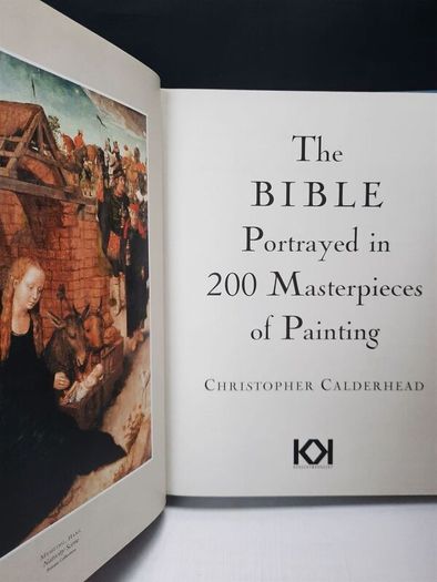 SALE!  THE BIBLE PORTRAYED in 200 Masterpieces of Painting by Christopher Calderhead