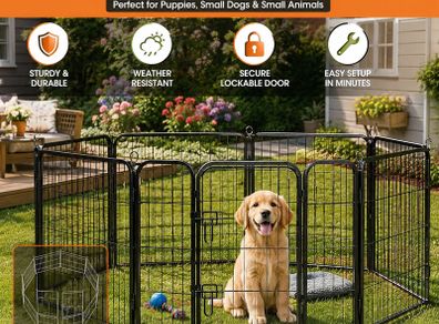 Heavy Duty Puppy Playpen